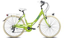 Vélo 26'' Femme Monotube Piccadilly Style Vintage GREEN Mat Legnano