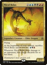 MTG Nicol Bolas Gold Foil