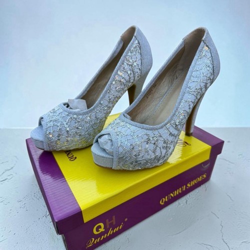 Escarpins argentés dunhui - escarpins, qh