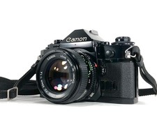 Caméra Reflex Canon A-1 Noir