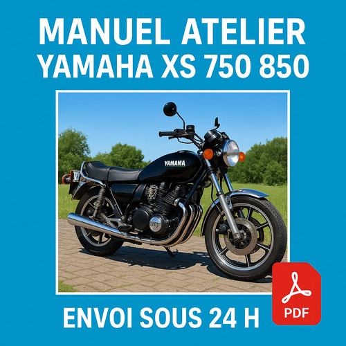 Manuel atelier yamaha - yamaha, 750