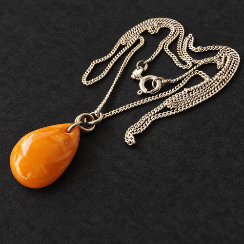 Vintage pendentif goutte - pendentif,
