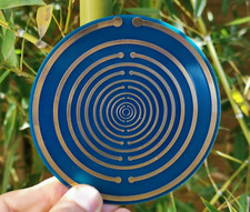 Disque Lakhovsky Harmonics 9 & Double Spirale, antenne Tesla ondes scalaires