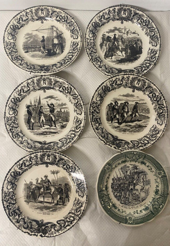 Lot assiette - lot, 6
