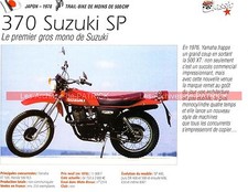 SUZUKI SP 370 ( SP370 370SP )