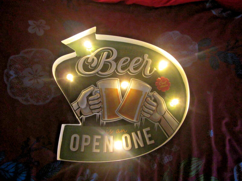 The best beer enseigne - the,