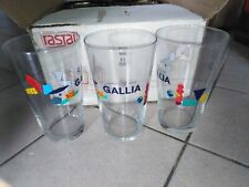 Lot de 6 verres bière Gallia 25cl Paris no Leffe neufs 