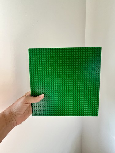 Lego plaque base - de, verte
