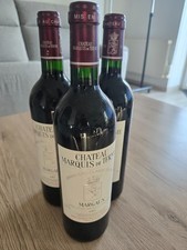 3 bouteilles vin rouge