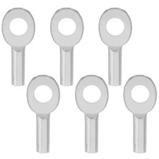  Lot de 6 œillets en acier pour câble de machine de musculation, connecteurs de