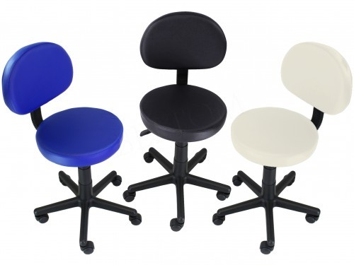 Tabouret chaise avec dossier - chaise,