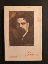 BERTO BARBARANI AUTOGRAPH BOOK I DUE CANZONIERI 1926 MONDADORI VERONA