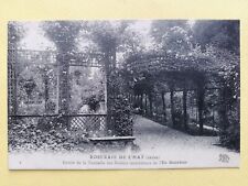 Old postcard La ROSERAIE à L'HAY les ROSES ARNELLE ROSIERS SARMENTEUX de l'ILE BOURBON