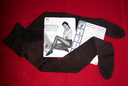 Collant opaque marron brun - t, 2
