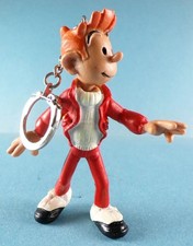 Spirou - Plastoy PVC Figure - Spirou (Reporter) Keychain