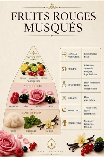 Fruits rouges musqués - fruits, de