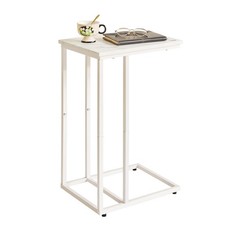 C Form Table dappoint, Bouts de Canapé de Salon pour Salon, Chambre, Balcon a...