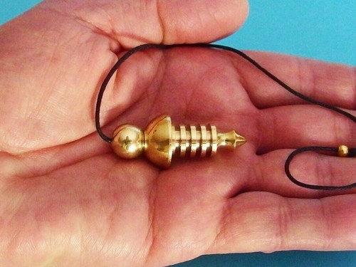 Pendule laiton massif - °*,