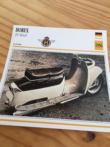 Horex scooter 250 rebell 1956 - 250,