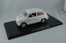 FIAT 600D 1960. BLANCHE. 1/24