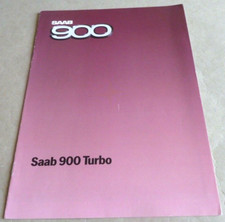 1984 SAAB 900 TURBO Catalogue