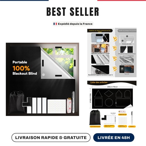 Store occultant sans percage - store,