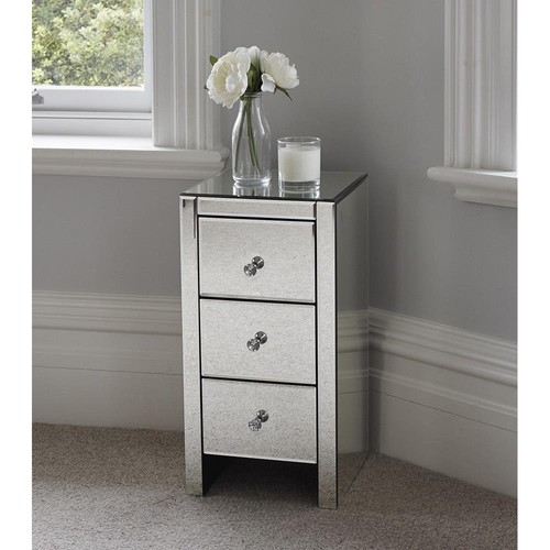 Verre miroir table chevet - miroir,