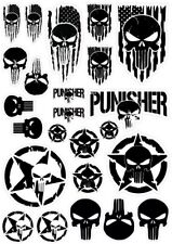 Décalcomanies Punisher du