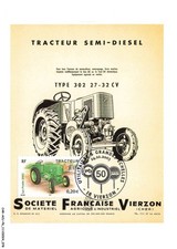 CAR-ACUP6-0381-18 - VIERZON - semi-diesel tractor type 302 27-32 hp