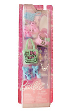 ACCESSOIRES POUR POUPEE BARBIE CHAUSSURES SAC BIJOUX MATTEL X7867 NEUF