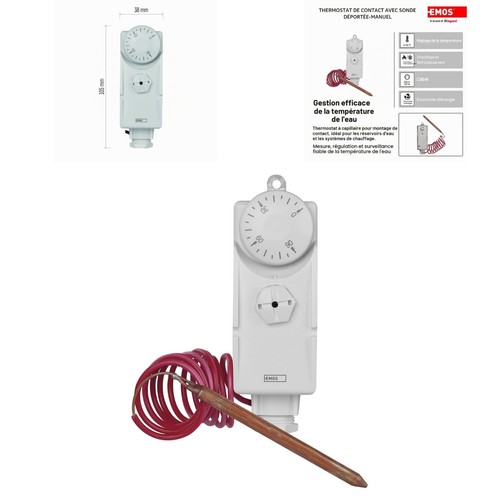 Emos thermostat applique - emos,