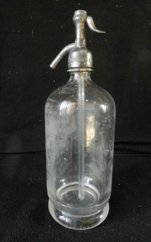 Ancienne bouteille siphon - ancienne, à