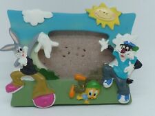 PETIT CADRE EN RESINE BUGS BUNNY TITI ET GROS MINET