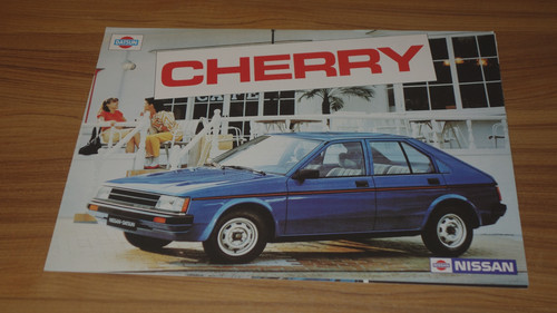 Dépliant nissan cherry - cherry, de