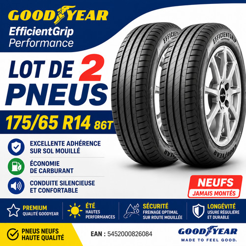 Lot pneus goodyear - de, 2