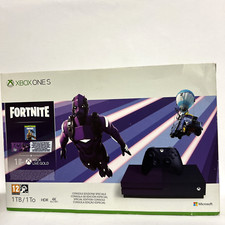 Xbox One S Console - Model 1681 - Fortnite Edition | 1 Controller | No Code