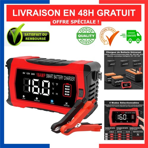Chargeur batterie voiture - , 6v