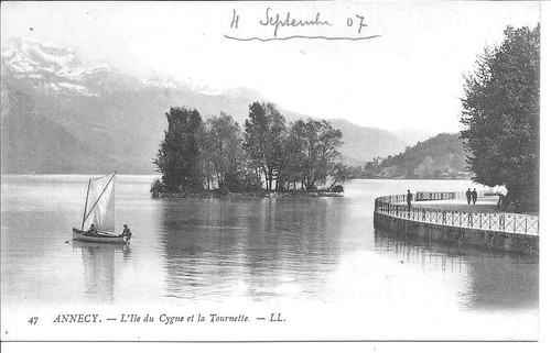Annecy ile cygne et - annecy,