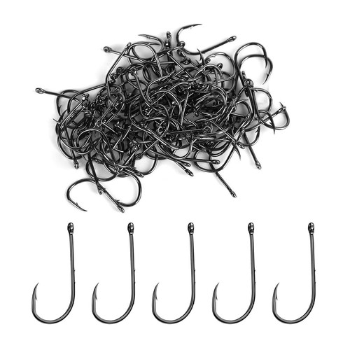 Hameçons acier carbone 100 - hameçons, en