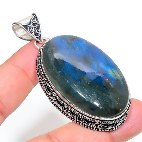 Pendentif vintage pierre
