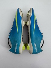 Nike Mercurial Veloce FG Blue Yellow Football Cleats Soccer US9 UK8 42.5 Limited