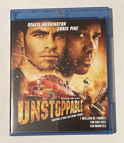 Unstoppable blu ray neuf - unstoppable,