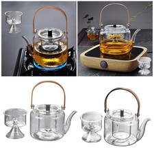 Théière en verre soufflé à