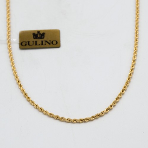 Collier femme jaune - or,