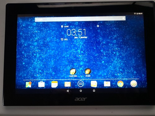 Tablette acer iconia tab - iconia, 10