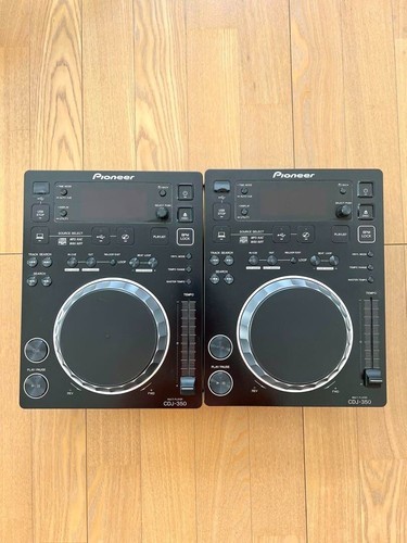 Paire noire pioneer cdj 350 - noire,