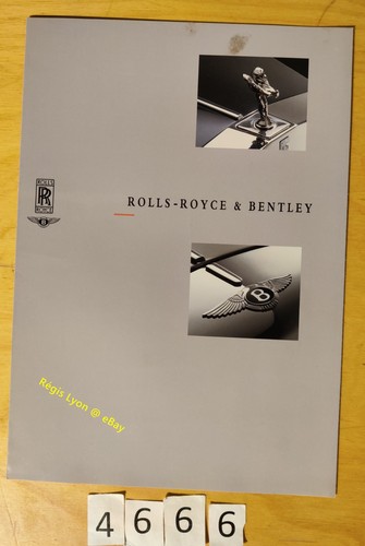 Rolls royce bentley - royce, gamme