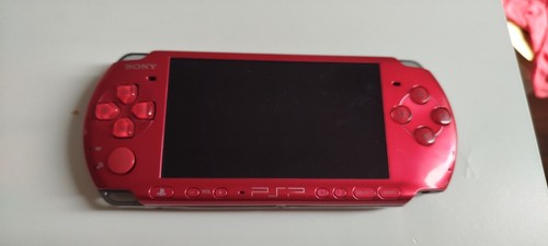 Console psp red - console, /