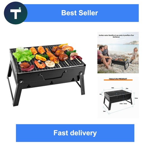 Barbecue portable charbon - portable, à