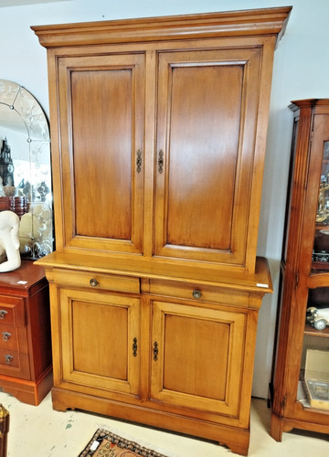 Buffet corps bois merisier - 2,
